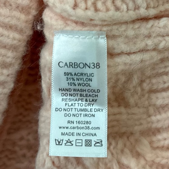 Carbon38 Pearl Embellished Sweater - Rose Cloud - Picture 13 of 13